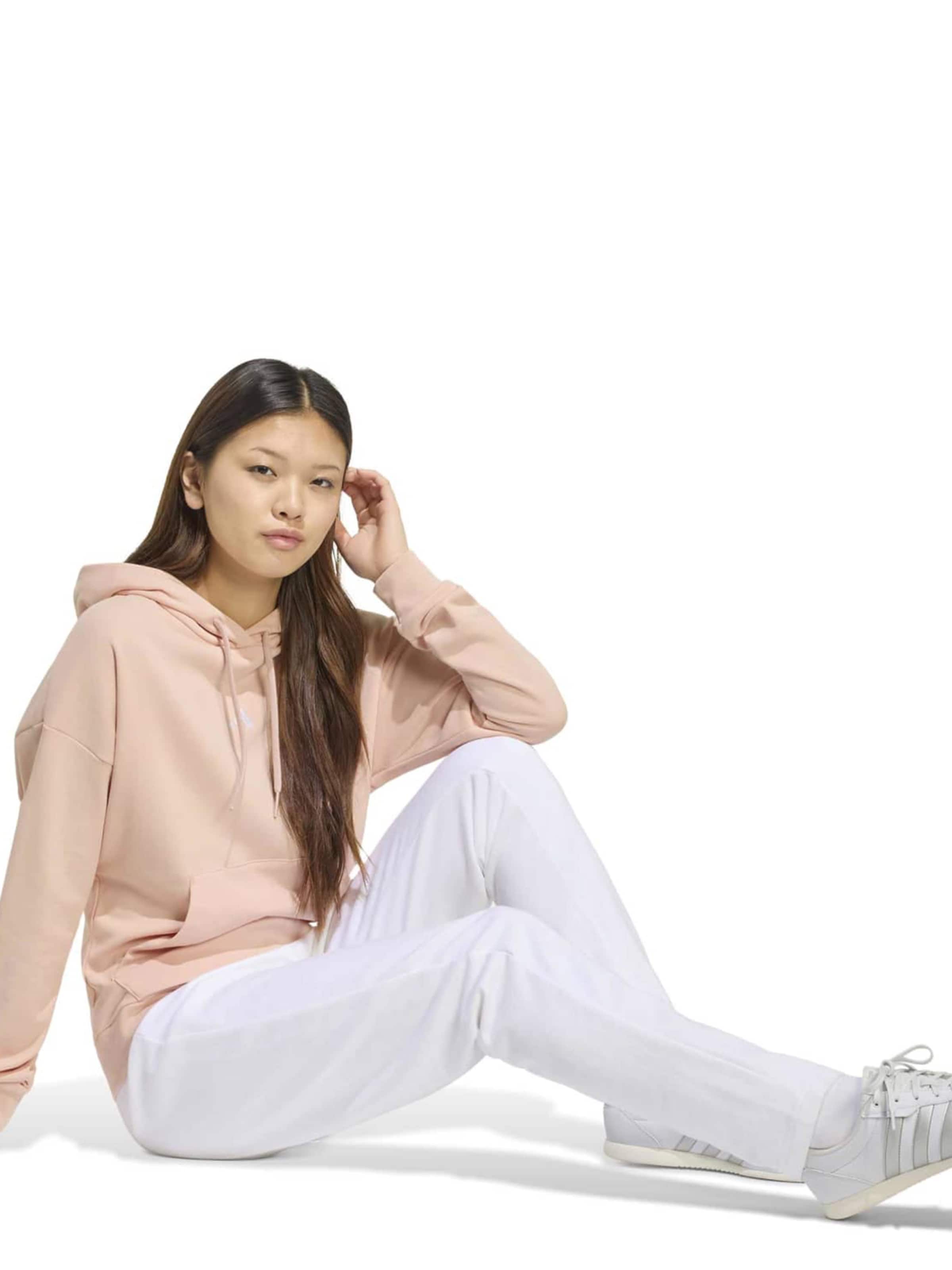 rožinė ADIDAS SPORTSWEAR Sportinio tipo megztinis