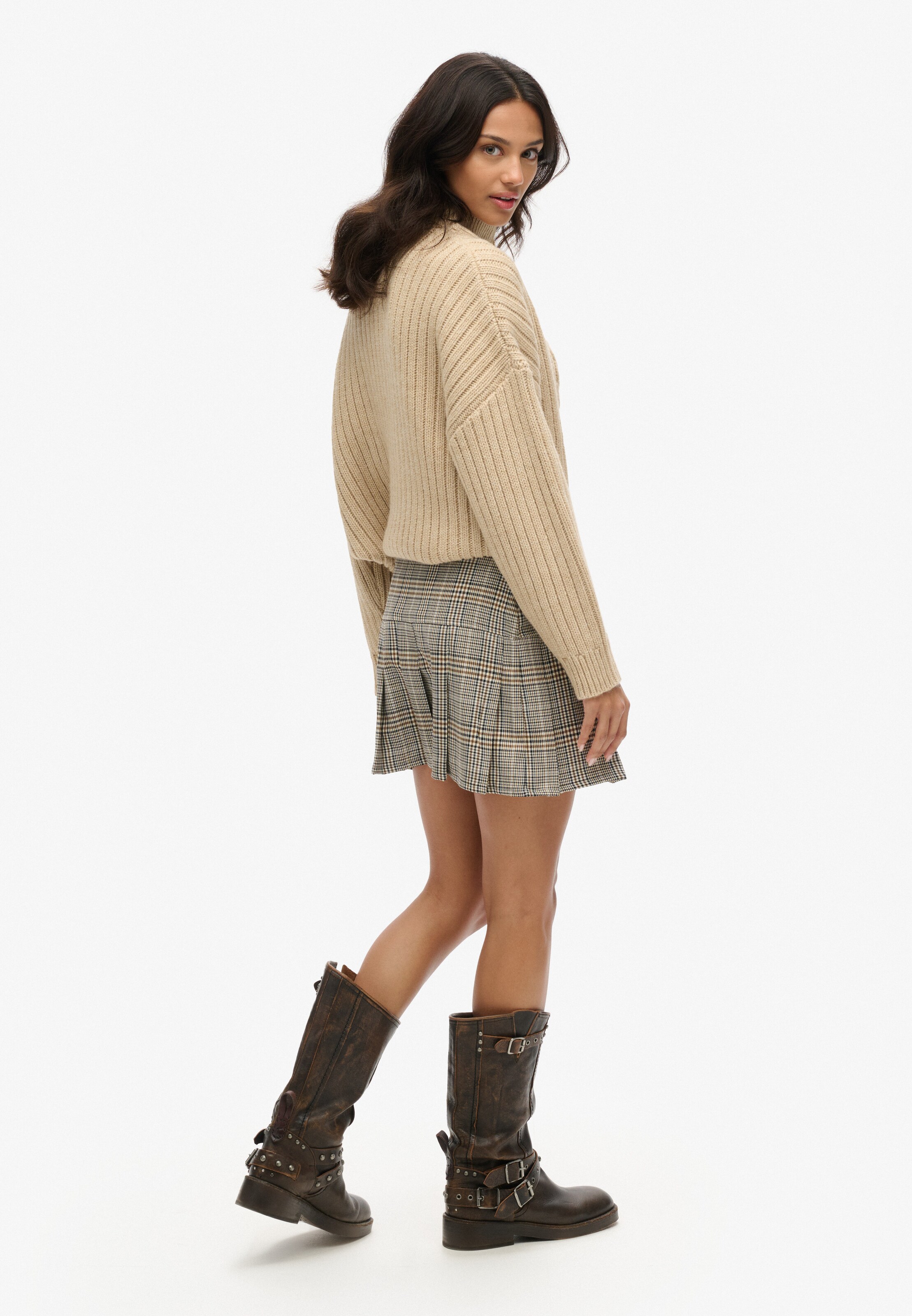 Jupe Superdry en gris