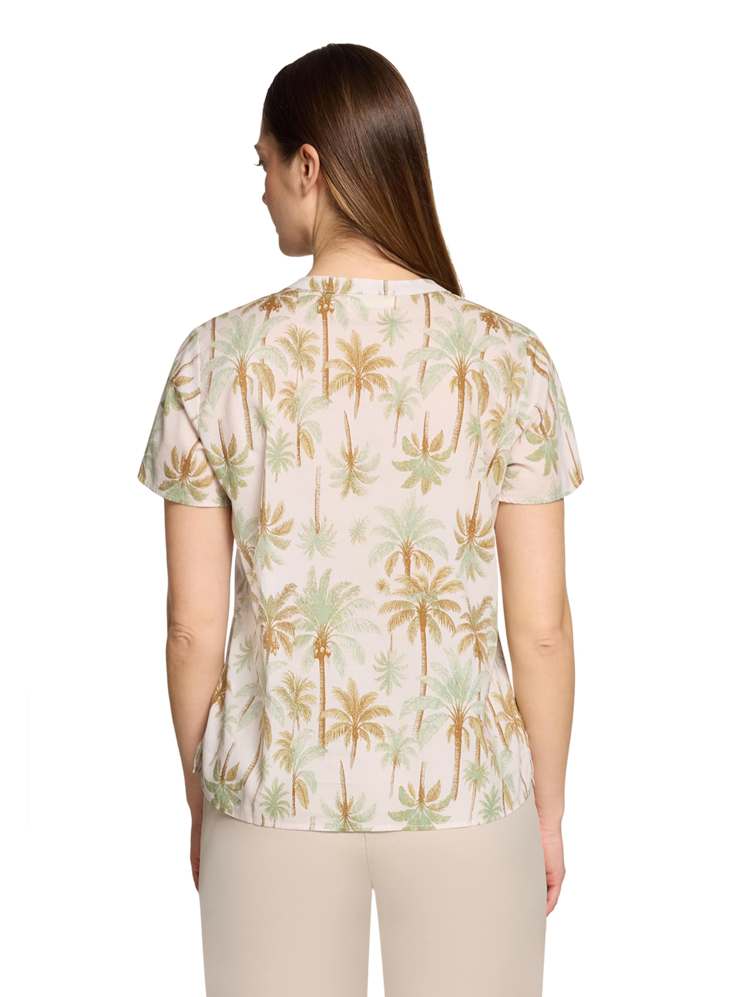 Cartoon Blouse in Beige