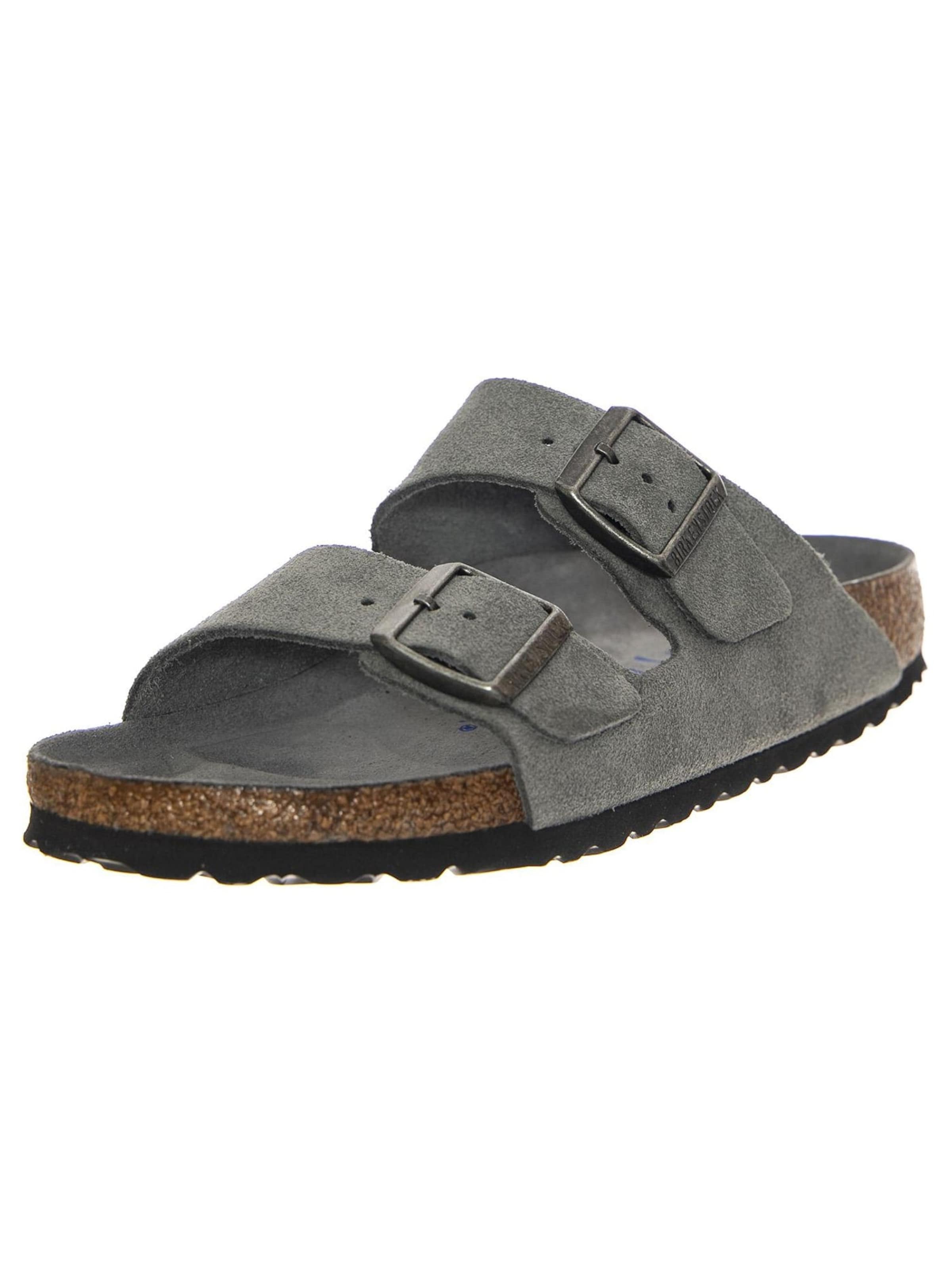 BIRKENSTOCK Klapki 'Autumn / Winter' w kolorze szary: przód