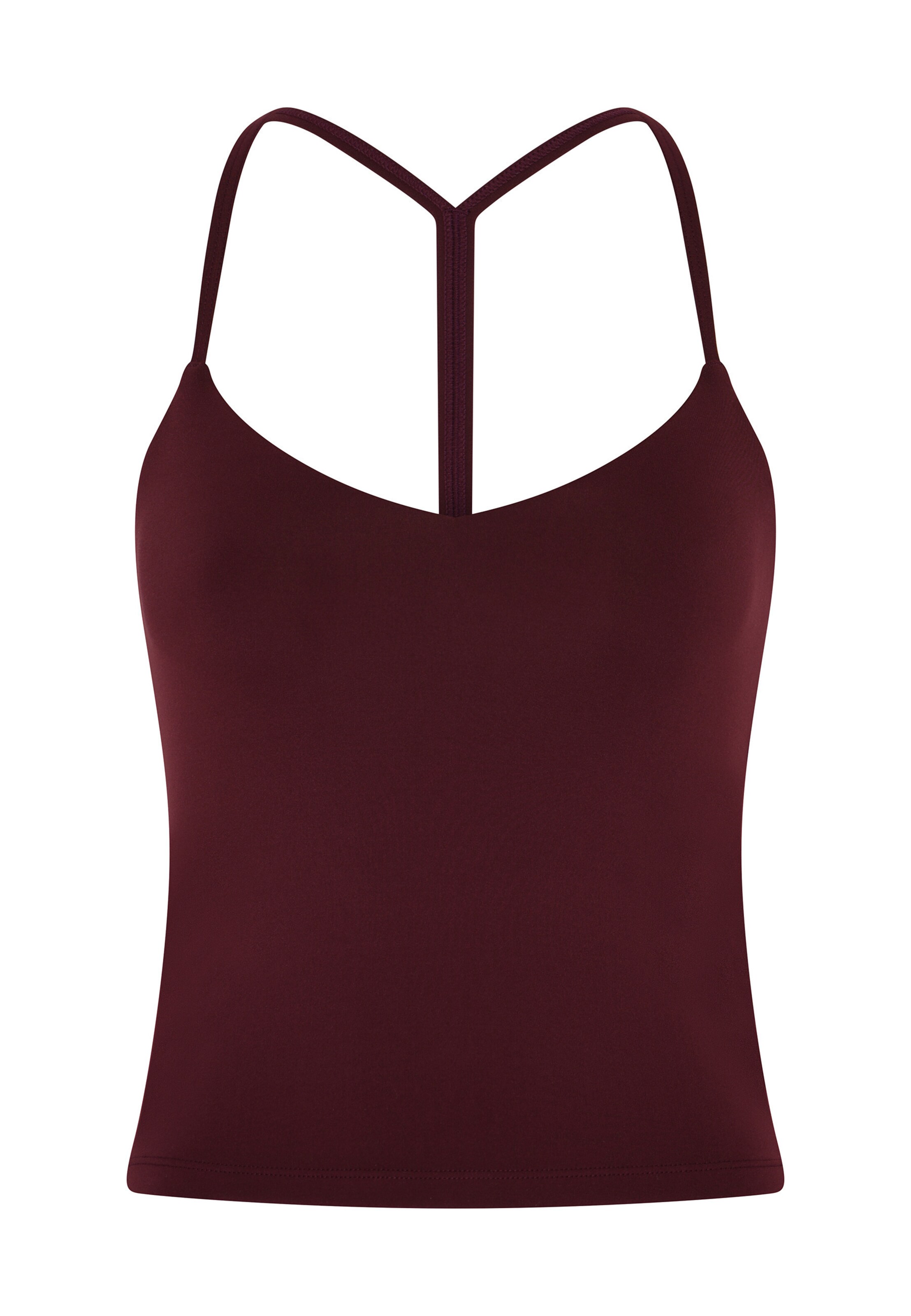 Girlfriend Collective Sports Top 'Float' in Purple: front