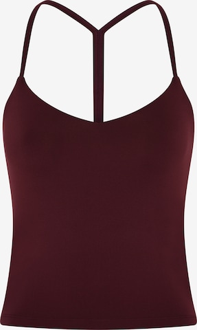 Girlfriend Collective Sporttop 'Float' in Lila: Vorderseite