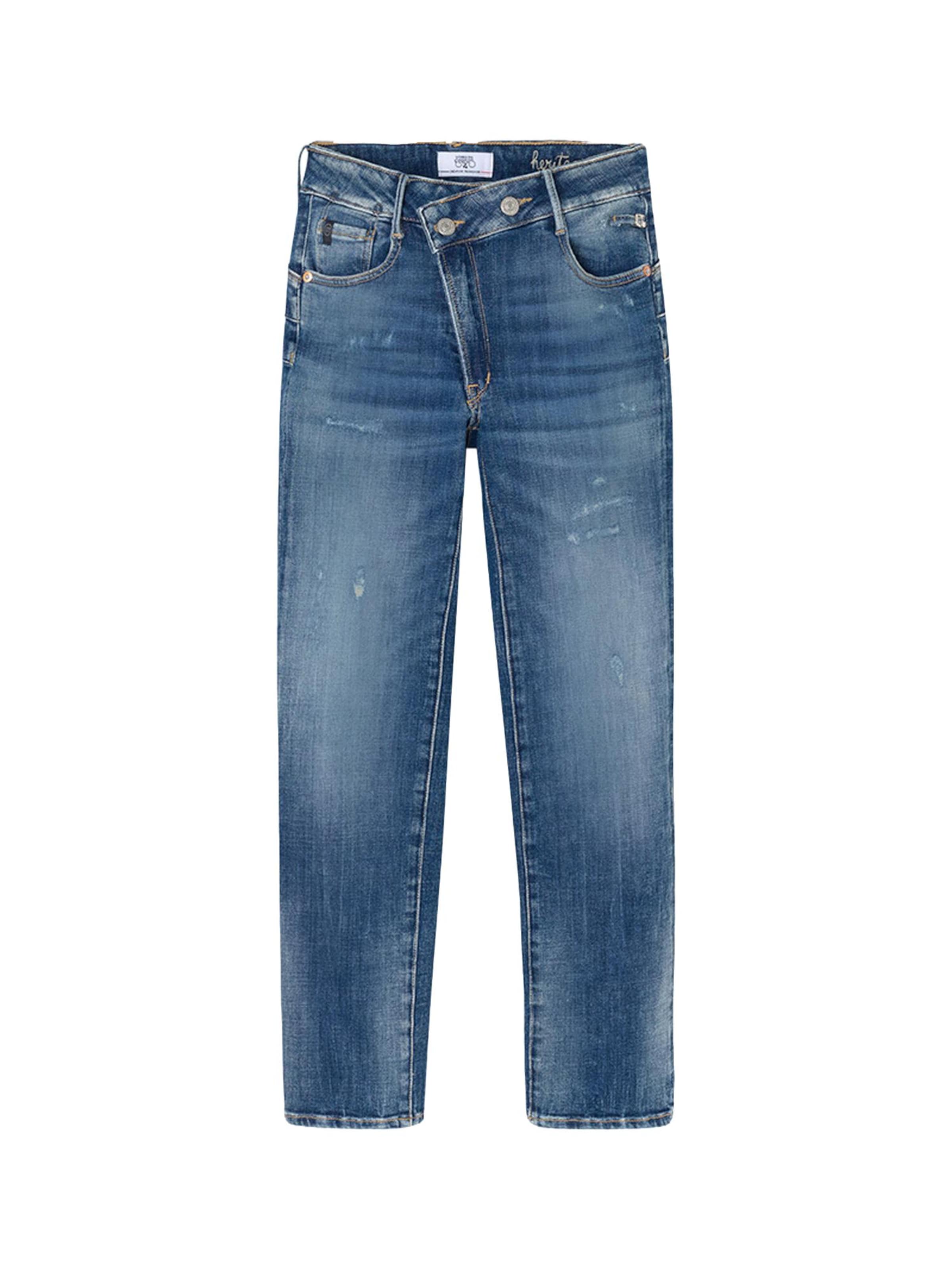 Loosefit Jean Le Temps Des Cerises en bleu : devant