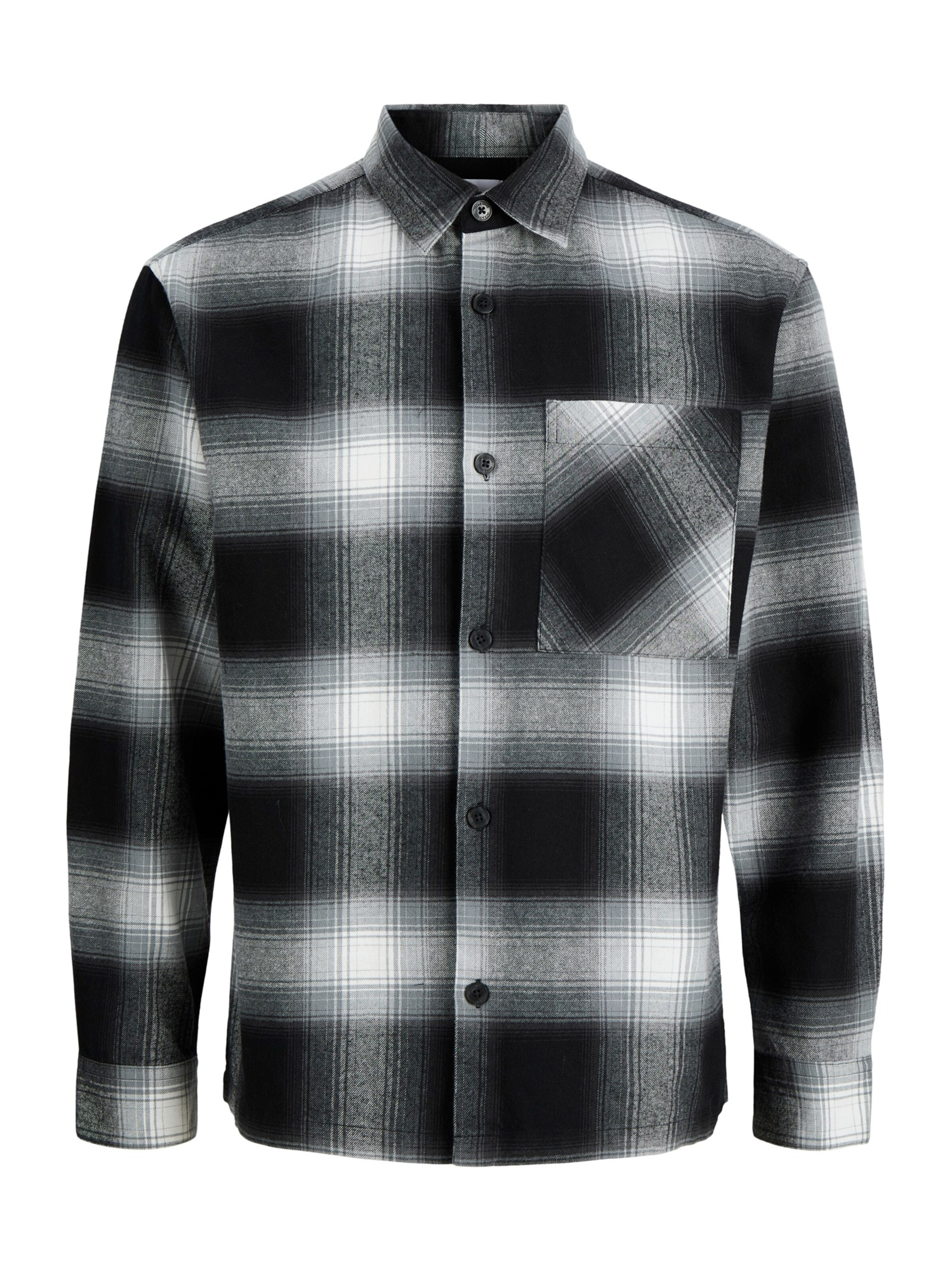 Cămașă 'JJEJACKSON' de la JACK & JONES pe gri: față