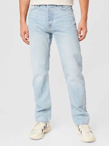 WEEKDAY Loosefit Jeans 'Space Seven' in Blauw: voorkant