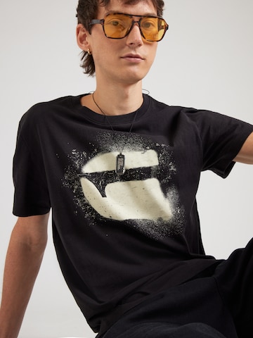G-STAR Shirt in Black: front