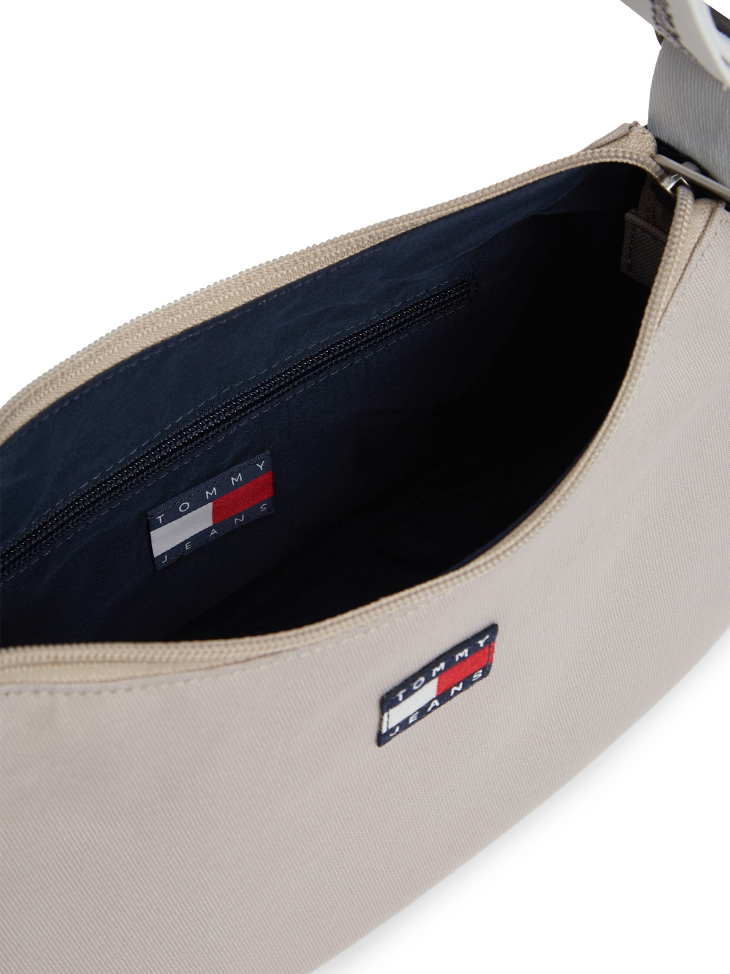 Tommy Jeans Axelremsväska 'ESS DAILY' i beige