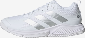 ADIDAS PERFORMANCE Athletic Shoes 'Court Team' in White: front