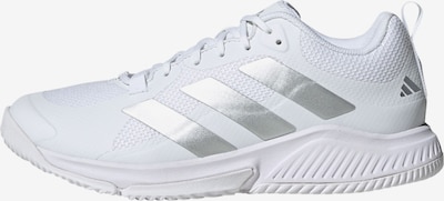 ADIDAS PERFORMANCE Sportschuh 'Court Team 2.0' in silber / weiß, Produktansicht