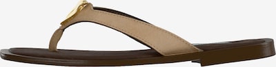 36 dydžio Šlepetės per pirštą 'Meira' iš STEVE MADDEN, spalva – smėlio spalva, Prekių apžvalga