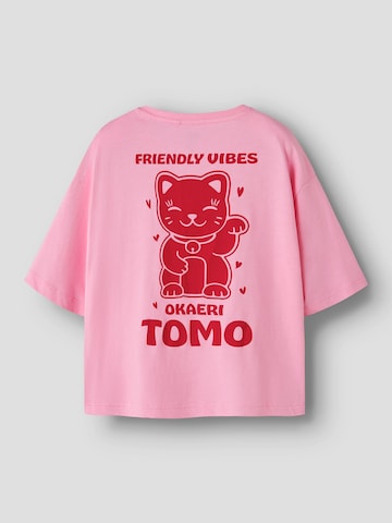 NAME IT Shirt 'NKFJULMO' in Pink