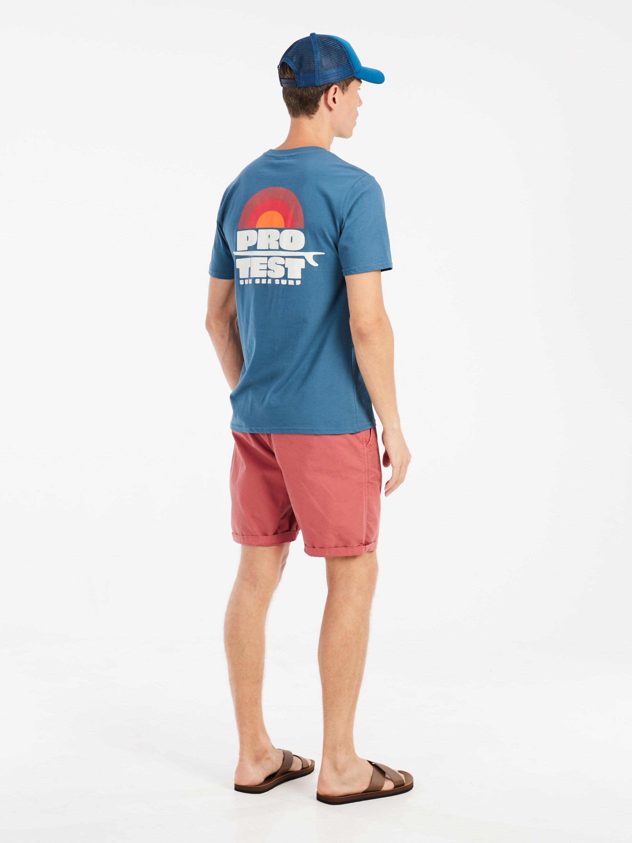 PROTEST Shirt 'PRTBaio' in Blue