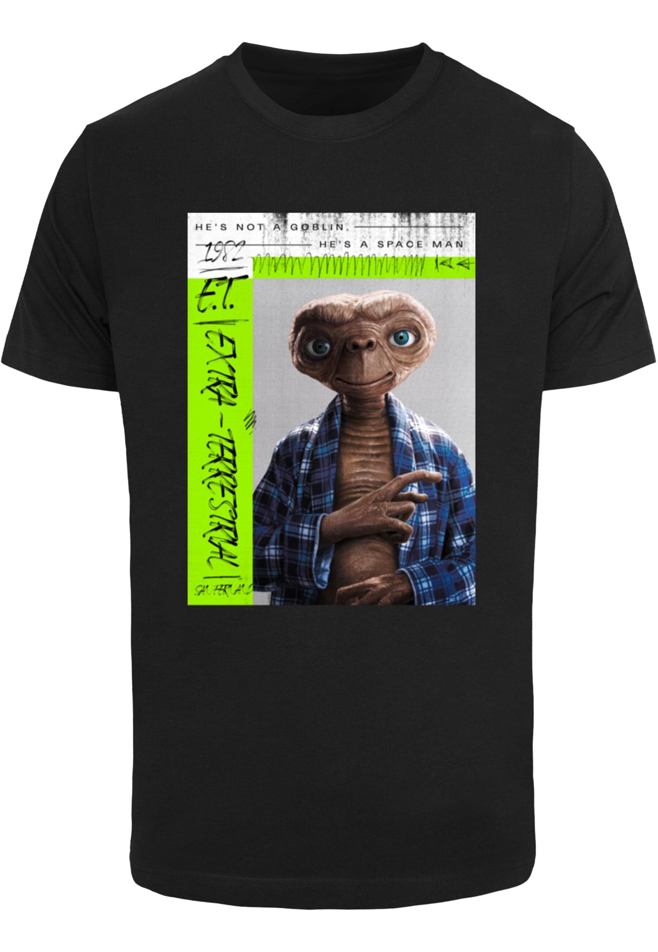 Merchcode Shirt 'Not A Goblin' in Zwart: voorkant