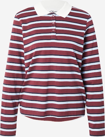 s.Oliver Poloshirt in Rot: Vorderseite