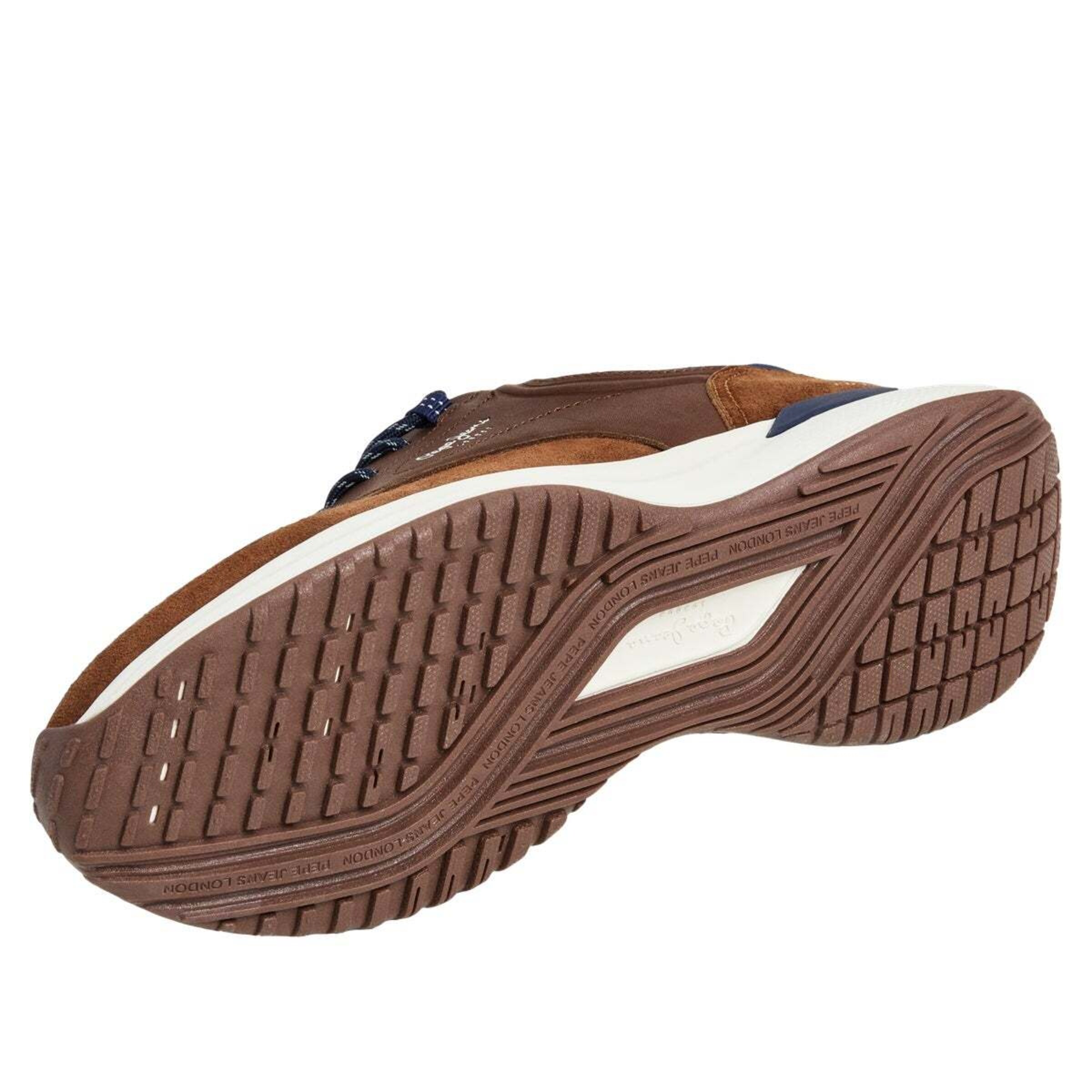 Pepe Jeans Sneakers laag 'Bampton Street' in Bruin
