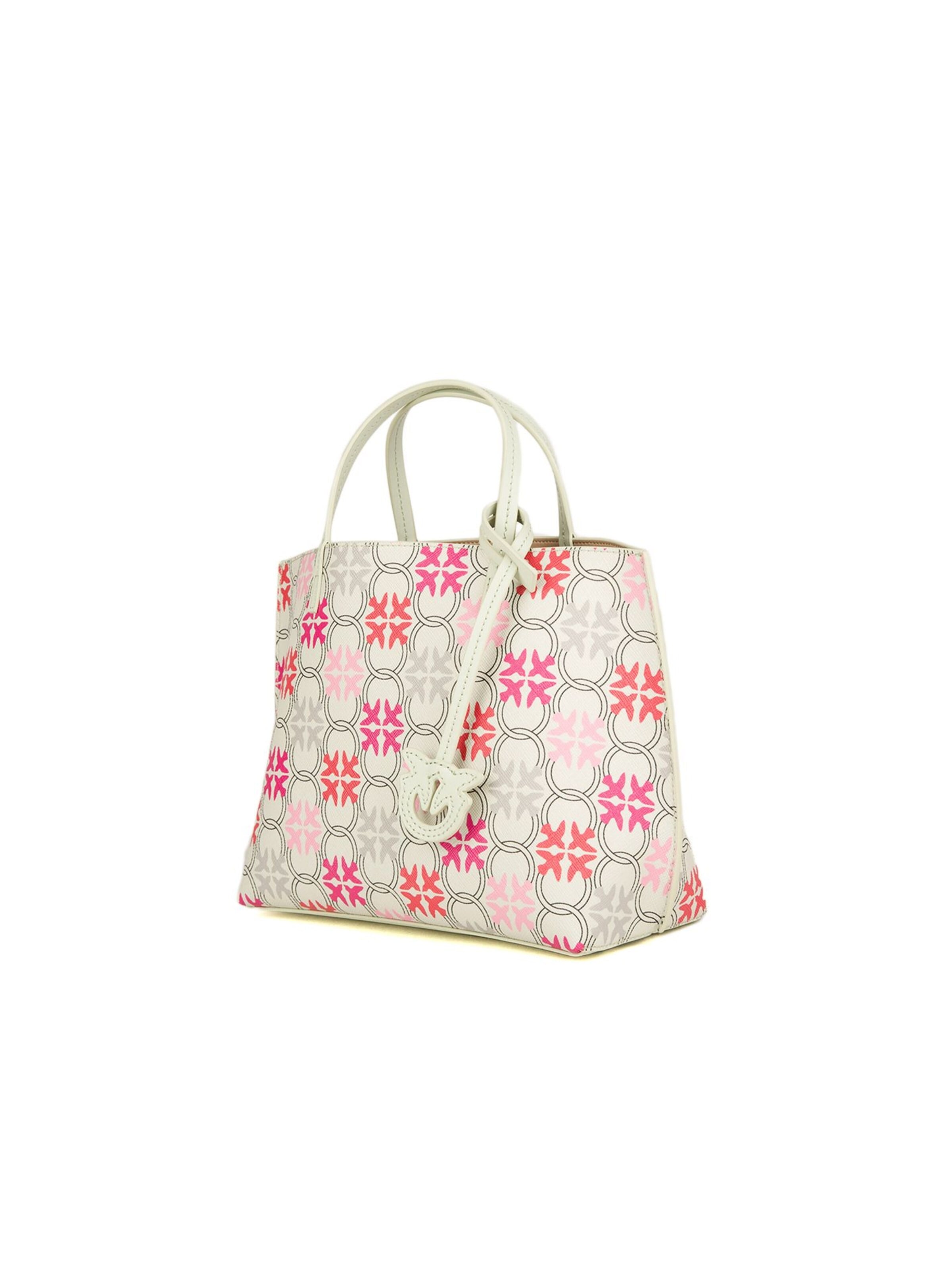 PINKO Handbag 'Carrie Shopper Classic' in White