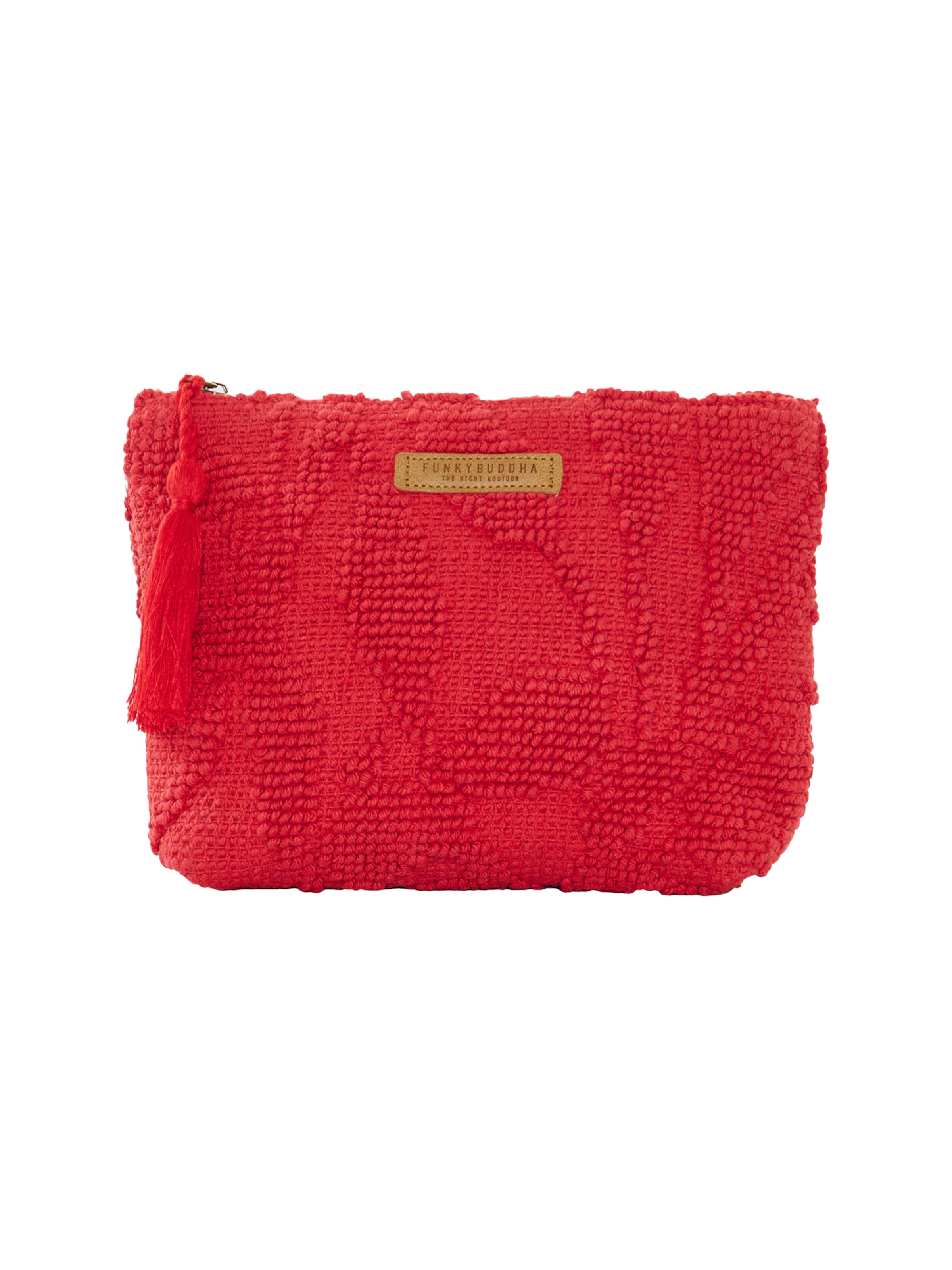 Funky Buddha Τσάντα ώμου σε πορτοκαλί: μπροστά