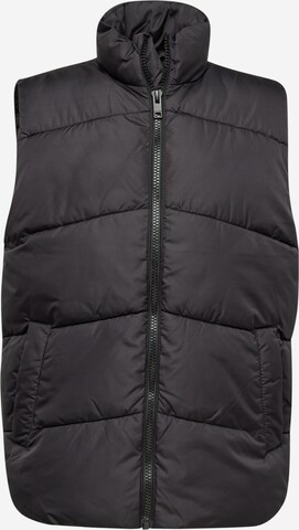 Gilet 'ELLIOT' JACK & JONES en noir : devant