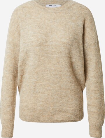 MSCH COPENHAGEN Sweter w kolorze beżowy: przód