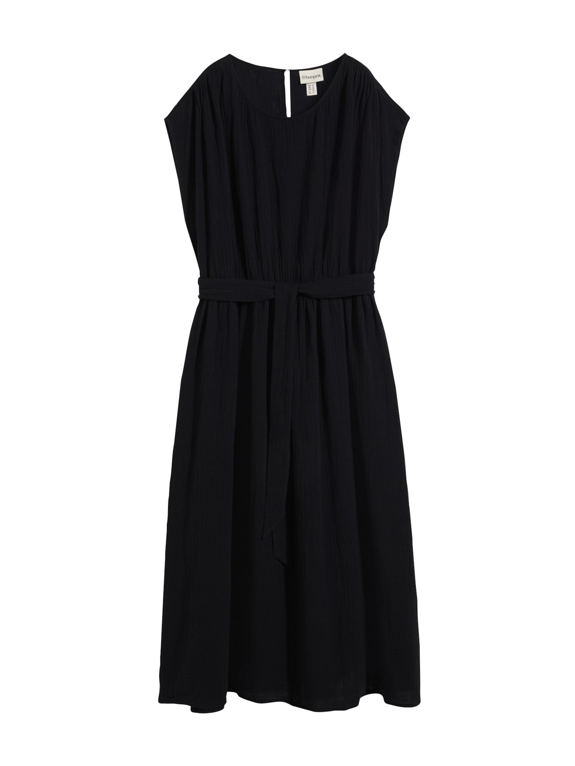 Robe d’été bonprix en noir : devant