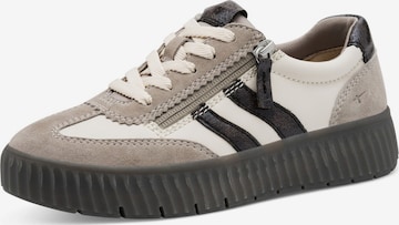Tamaris Wide Fit - Zapatillas deportivas bajas en gris: frente