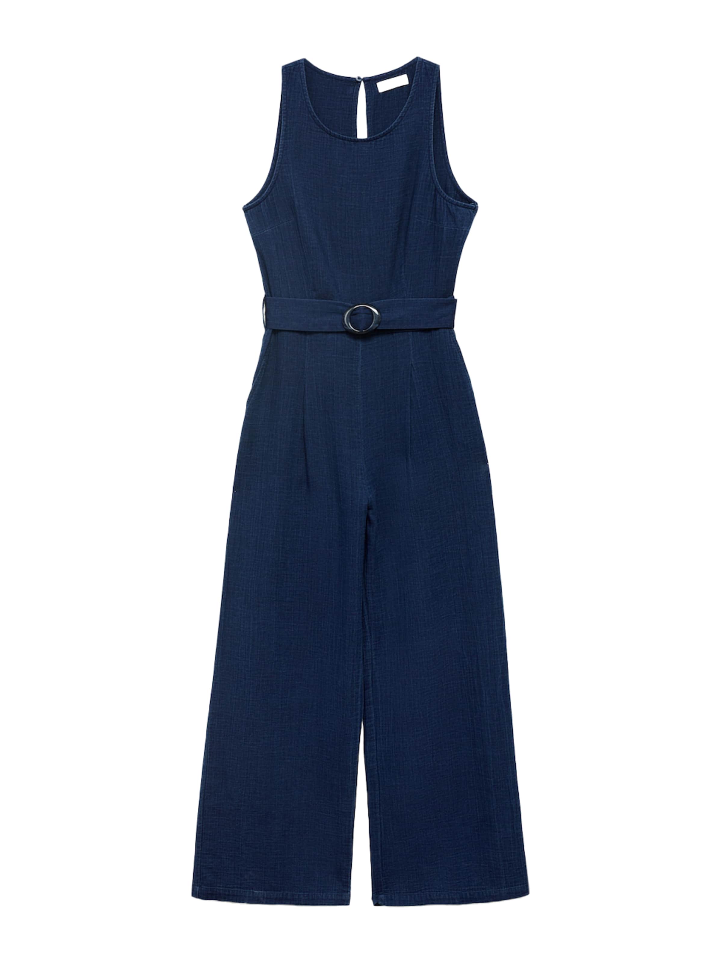 MANGO Overal 'NAXOS' – modrá: přední strana