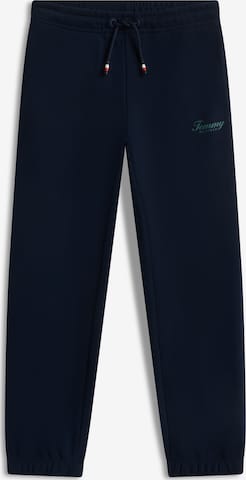 mėlyna TOMMY HILFIGER Siaurėjantis Kelnės: priekis