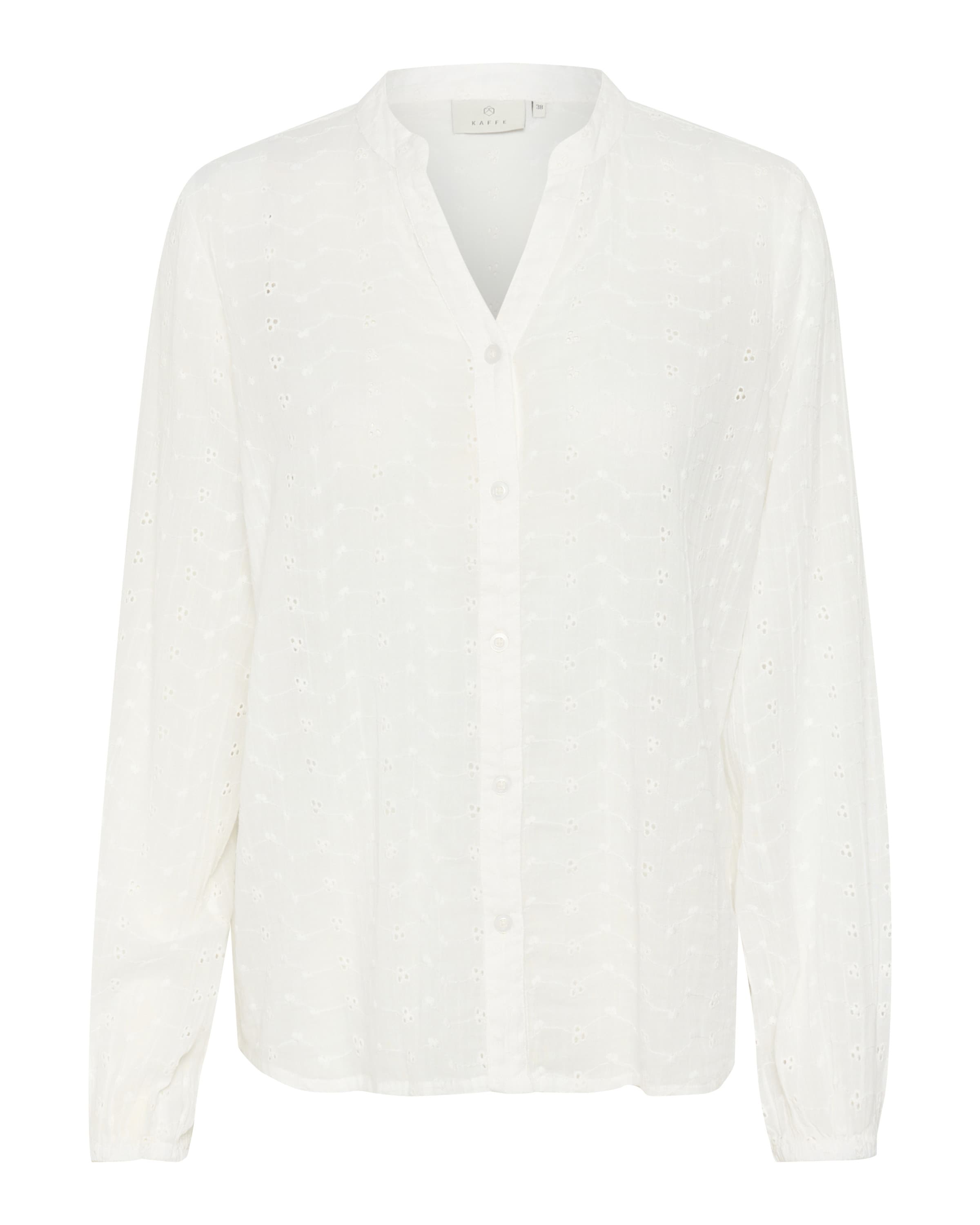 KaffeBluza &#x27;May&#x27; - bijela boja: prednji dio
