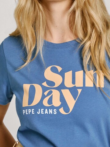 T-shirt 'Effie' Pepe Jeans en bleu