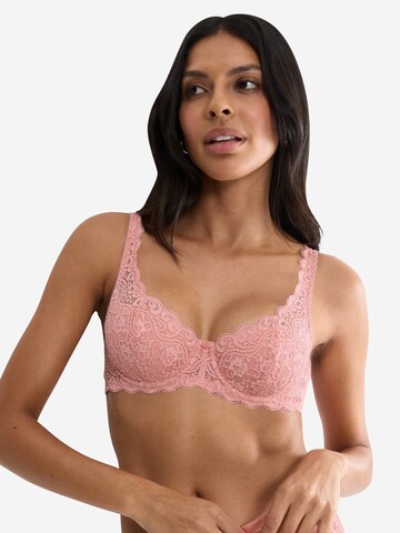 TRIUMPH Háromszög Melltartó 'Amourette' - rózsaszín