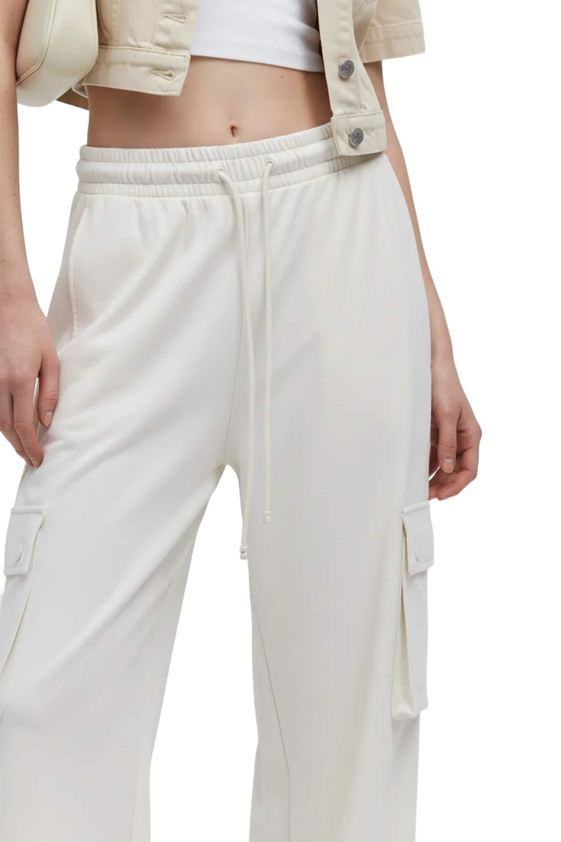 No Matter What Wide leg Cargo Pants in Beige