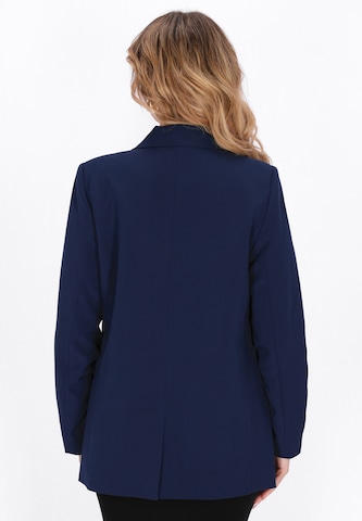 Blazer 'Festive' faina en bleu