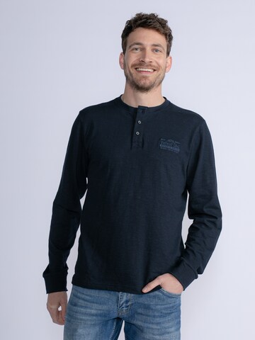 Petrol Industries Shirt 'Carrington' in Blau: Vorderseite