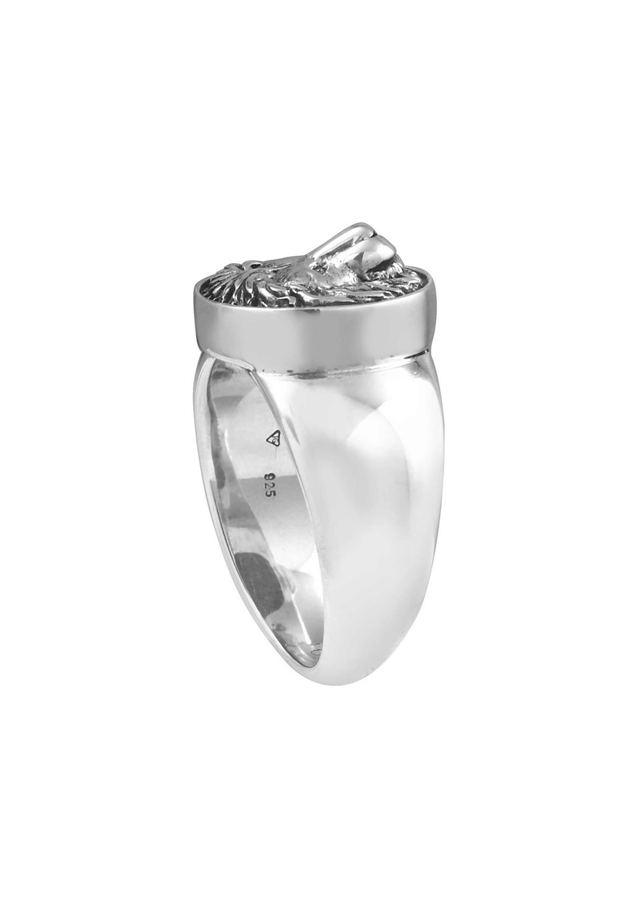 Bague 'Löwe' KUZZOI en argent