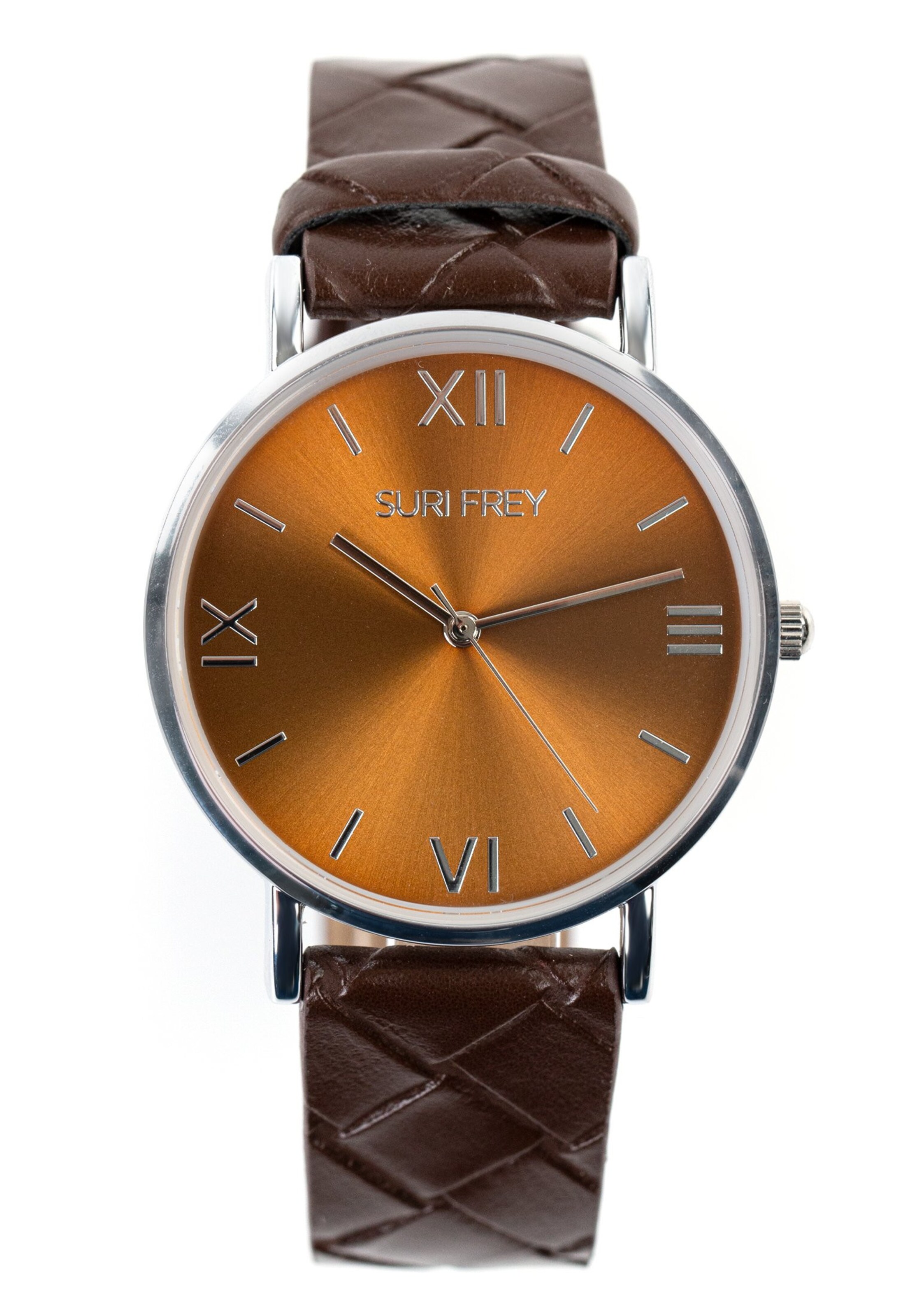 Suri Frey Analoog horloge ' Molly ' in Bruin: voorkant