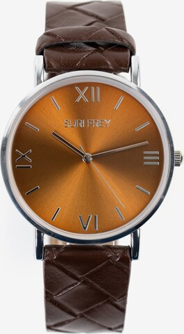 Suri Frey Analog Watch ' Molly ' in Brown: front