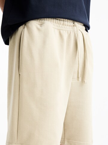 Pull&Bear Loosefit Broek in Beige