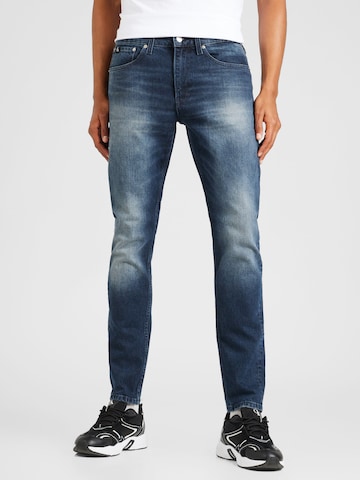 Calvin Klein Jeans Конический (Tapered) Джинсы 'SLIM TAPER' в Синий: спереди