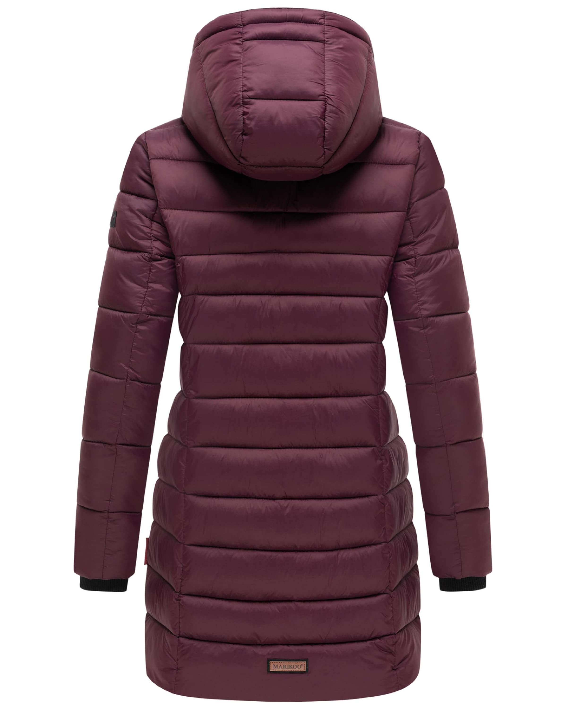 MARIKOO Wintermantel 'Abendsternchen' in Rood