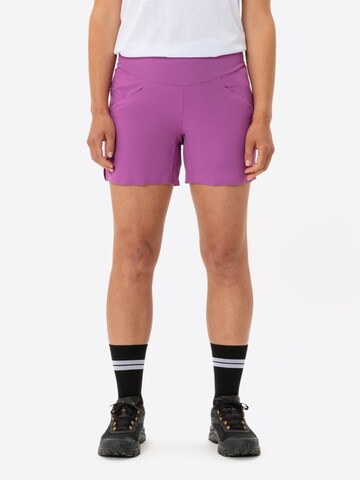 VAUDE Regular Outdoorbroek ' Scopi STS III' in Lila: voorkant