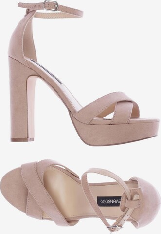even&odd Sandals & High-Heeled Sandals in 37 in Pink: front