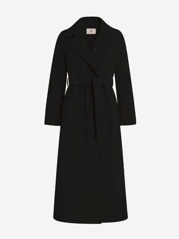 Il Lanificio Winter Coat in Black: front