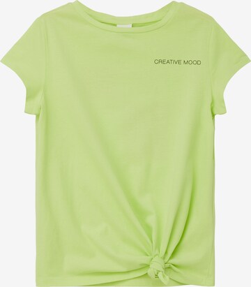 T-Shirt s.Oliver en vert : devant