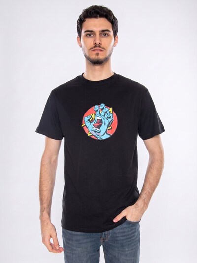 Santa Cruz Shirt 'Hand Dot Front Black' in S in Black, Item view