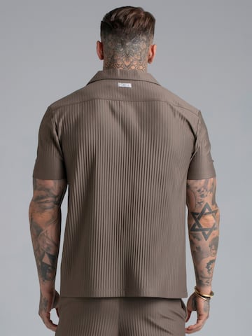 SikSilk Shirt in Brown