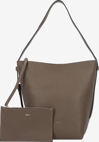ABRO Shopper 'Cosmo' in Brown: front