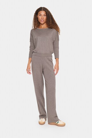 SAINT TROPEZ Regular Broek 'Mila' in Grijs