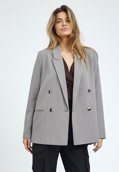 mbym Blazer 'Brennda' in Grey / White, Item view