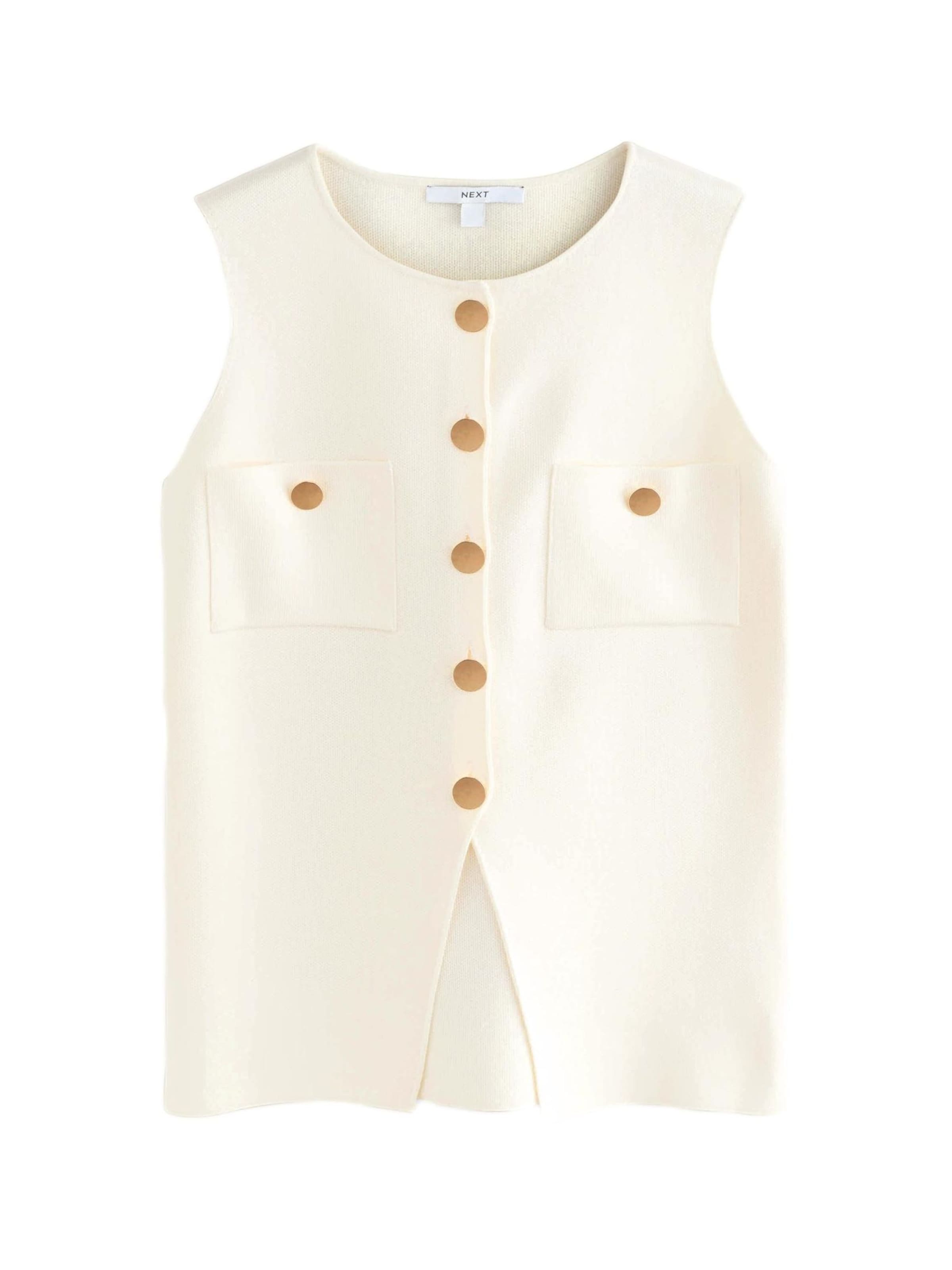 Next Neuleliivi värissä valkoinen: etupuoli