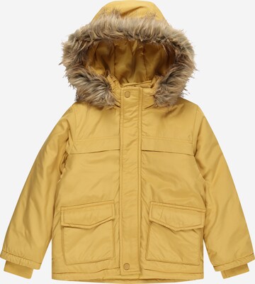 ABOUT YOU Winter Jacket 'Fotini' in Yellow: front